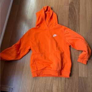 Nike Men's Bright Orange Hoodie